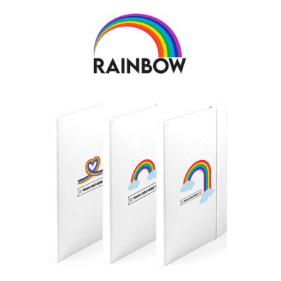 Rainbow Malta Notebook