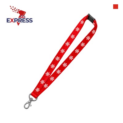 Express Christmas Lanyard