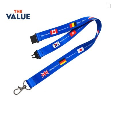 Value Dye Sublimated Lanyard