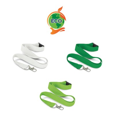 Eco Flat Polyester Lanyard