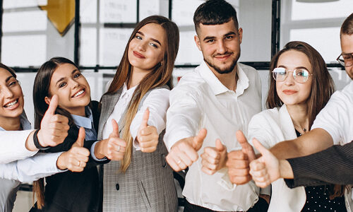 PromoTrade group people working out business plan office Senivpetro on FREEPIK